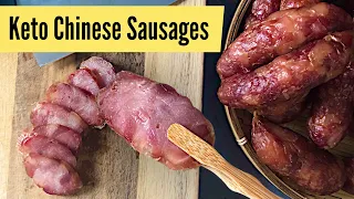 🤤 How to make keto Chinese sausages | 臘腸 Cantonese sausage| lạp xưởng | Original recipe