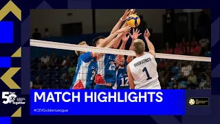 Highlights I Czechia vs. Finland I CEV Volleyball European Golden League 2023