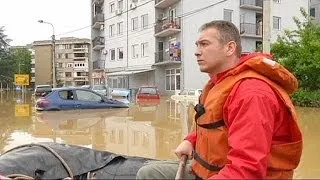 Balkanflut: Lage entspannt sich langsam