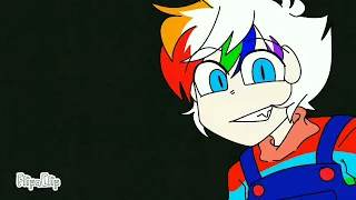 wanna play meme animation (chucky my oc) fexjack warning blood