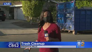 Granada Hills House Junk Removal: 'Hoarders' TV Show, City, LAPD Get Involved As Junk Is Removed Fro