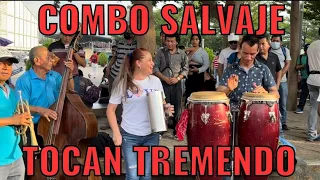 😱😱😱SORPRENDENTE ESPECTACULAR LA FORMA DE TOCAR DEL COMBO SALVAJE🎹🎬🎻🎺🎷IMPRESIONANTE