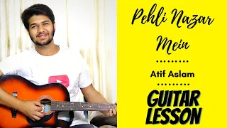 Pehli Nazar Mein | Atif Aslam | Guitar Lesson for Beginners | The Acoustic Baniya