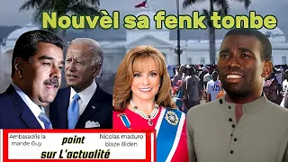 18avril konfime Ambasad Amerikèn Mande enstale Guy noubon konsèy kraze Maduro antre nan manman Biden