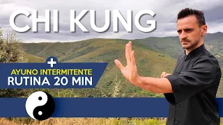 CHI KUNG AND INTERMITTENT FASTING | Easy routine 20 min