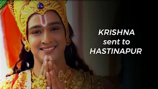 krishna sent to Hastinapur for Shanti prastav Full story Full hd video Mahabharat krishna 1080p mp4