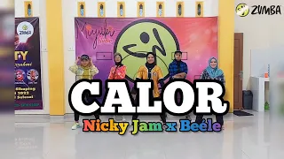 CALOR - Nicky Jam x Beéle | Zumba | Dance Fitness | Choreo Zin Titin | Miyuki Studio