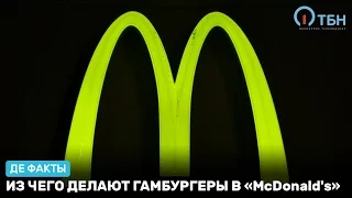 Из чего делают гамбургеры в «McDonald's». «Де факты от де Юры»