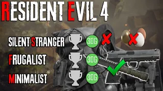 Resident Evil 4 - Frugalist, Minimalist, Silent Stranger Trophy/Achievement Guide