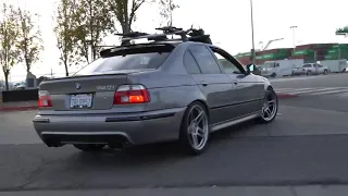 BMW E39 540i QUAD EXHAUST SOUND