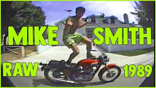 STYLE MASTER: MIKE SMITH 1989 RAW TR FOOTAGE FROM SPEED FREAKS SKATE VID + LONNIE HIRAMOTO & ROSKOPP