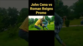 WWE - Roman Reigns Vs John Cena Beast Twins #shorts