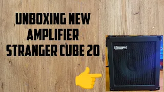 || Unboxing New Stranger Cube 20 Guitar Amplifier || Tutorial Video For New Guitar ||