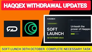 HAQQEX Soft Lunch 30th October | How To Complete New Task For Islamic Coin Airdrop Withdrawal