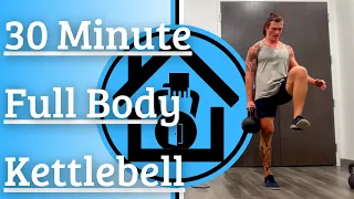 30 Minute Full Body Kettlebell Workout for Strength & Mobility!