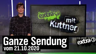 Extra 3 vom 21.10.2020 mit Sarah Kuttner | extra 3 | NDR