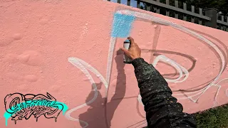 RESAKS ⚡ Testing BIG Shotty ULTRA Nozzle Maximize Spray Stroke! ⚡ [ GRAFFITI LETTERS ]