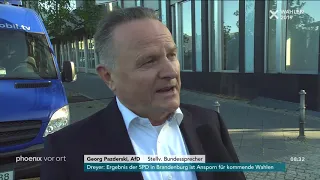 Georg Pazderski (AfD) zu den Ergebnissen der Landtagswahlen in Brandenburg und Sachsen am 02.09.19