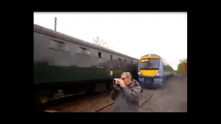 Train Spotter Almost Killed by High Speed |Train720P HD