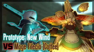 Toram Online | Prototype: New Wind [THS] VS Mage Filecia [Coffee Difficulty]