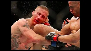 Ultra Slow Mo Eddie Alvarez Puts Justin Gaethje Away with a Massive Knee  to the Head