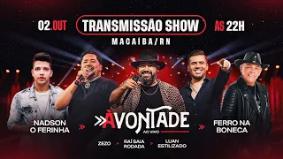 À VONTADE AO VIVO l MACAÍBA-RN l 02.OUT.2023