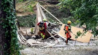 Inondations en France : 750 personnes évacuées, un Allemand porté disparu