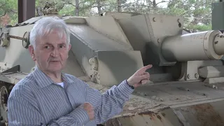 Rare Sturmhaubitze 42 105mm Assault Gun with Hilary Doyle at NACC