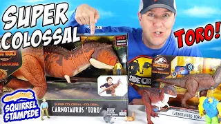 Jurassic World Super Colossal Carnotaurus 'Toro' Dino Escape Review