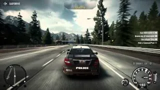 c63 amg vs BMW M3 Interceptor Cop Chase Woods NFS rivals ESF sram