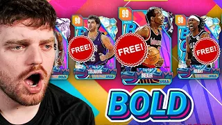 FREE DARK MATTER CLYDE DREXLER & MORE TOMORROW!! BOLD CONTENT COMING IN NBA 2K24 MyTEAM!!