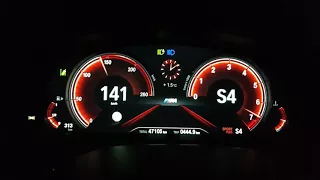 BMW 540i G30 Acceleration 100-200 km/h