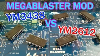 YM3438 MegaBlaster Mod Comparison Video