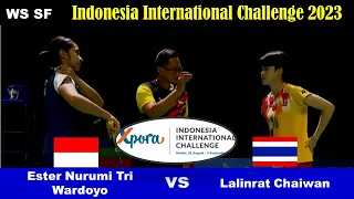 Lalinrat Chaiwan (THA) vs Ester Nurumi Tri Wardoyo (INA) | SF IIC 2023