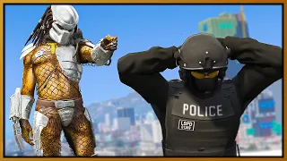 Invisible Monster Trolling Players in GTA 5 RP