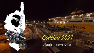 CORSE 2021 : BMW 1250 GSA : Ajaccio - Porto OTA
