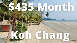 $435 Month Beachfront On Koh Chang's Best Beach Klong Prao + Hotels Dine Drink ++