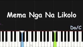 Mema Ngai Na Likolo | EASY PIANO TUTORIAL BY Extreme Midi