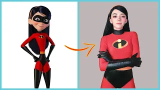 THE INCREDIBLES 2 CHARACTERS IN REAL LIFE 🔥