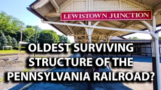 Oldest Existing PRR Train Station | Lewistown Junction