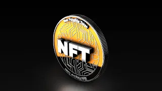 3D NFT logo coin animation, crypto art | AR Presents
