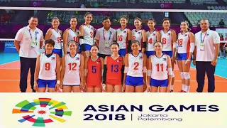 Philippine Women's Volleyball Team | Asian Games 2018 Highlights