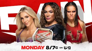 Raw: Charlotte Flair vs Nia Jax (w/ Shayna Baszler) (Raw Women's Championship) - WWE 2K20