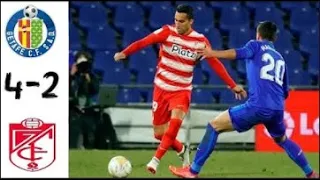 Getafe vs Granada 4-2 | All Goals & Highlights | LaLiga Santander 2021/22