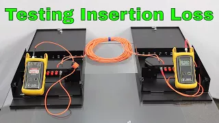 How to test the insertion loss of Fiber Optic Cable