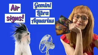 AIR 🌪 SIGNS! THE GOOD STUFF! GEMINI LIBRA AQUARIUS TAROT APRIL/MAY 2024!