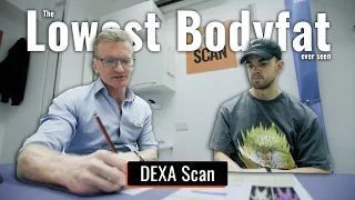The Lowest Body Fat % Ever Seen! | Natural Bodybuilder Gets A Dexa Scan Done