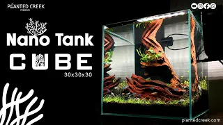 Nano Tank CUBE, 25L #plantedcreek #aquascaping  #newvideo