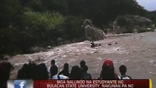 Isa sa mga nalunod habang nasa field trip sa Bulacan, nagparaya