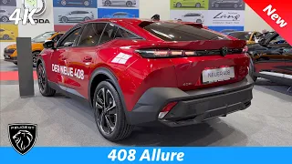 Peugeot 408 Allure Pack 2023 - FULL Review in 4K (Exterior - Interior), 1.2 PureTech 130 HP, 8-EAT